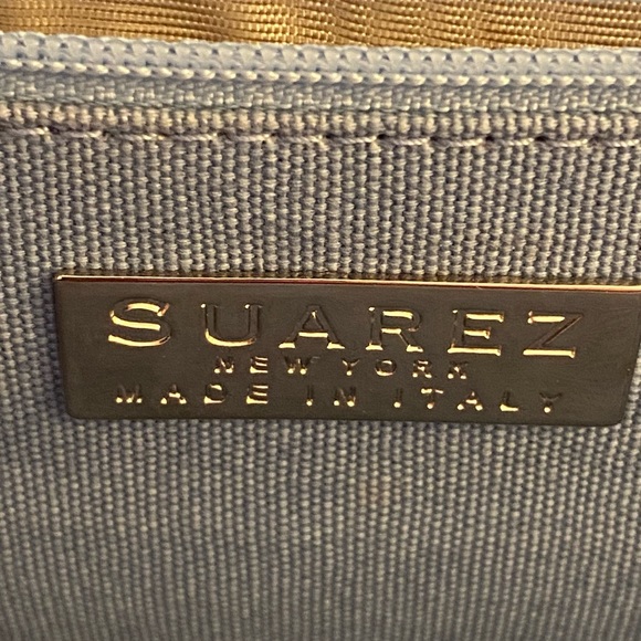 Mitz M&M Wrapper Woven Zip Tote with Leather Straps Size L - Picture 3 of 8